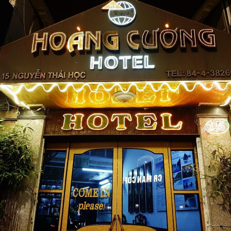Hoang Cuong Hotel 15 Nguyen Thai Hoc Hanoi Bagian luar foto